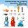 LEGO BLUEY 11221 Szkoła z Ryżykiem i Blue - 1529716 - zdjęcie 8